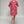 Island Shirt Dress - Vintage Flowers Raspberry