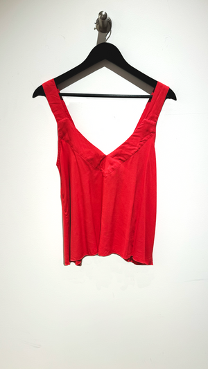 Raina Top - Red Coral