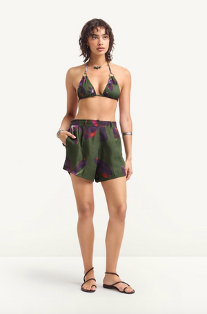 Getaway Short in Watercolor Orchid