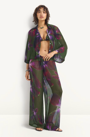 Petra Shirt in Watercolor Orchid