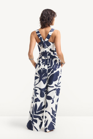 Tallows Crop Top in Night Flower