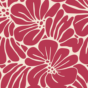 Moana Maxi Dress - Vintage Flowers Raspberry