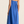 Daya Embroidered Dress in Cobalt Blue