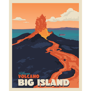 Hawaii's Volcano 8 x 10 Print