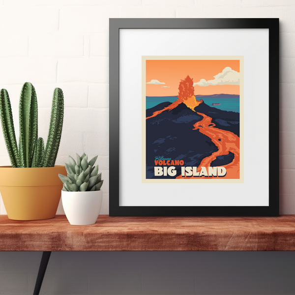 Hawaii's Volcano 8 x 10 Print