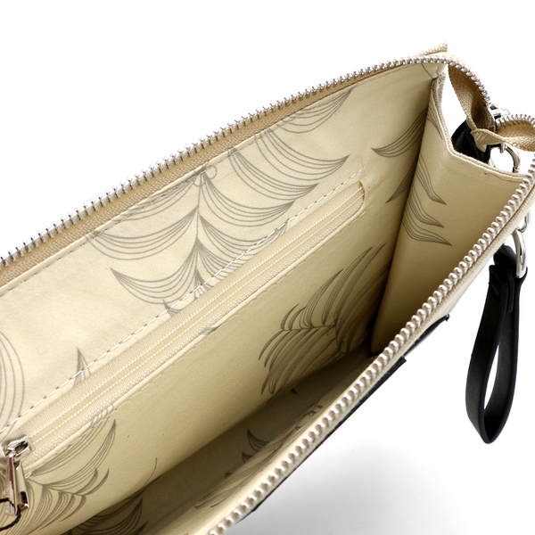 Waikiki Zippered Clutch - Soft Fern