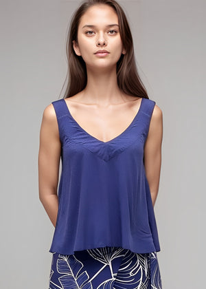 Waimea Tank - Ocean Blue