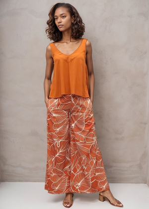 Lucia Pants - Palm Sunset