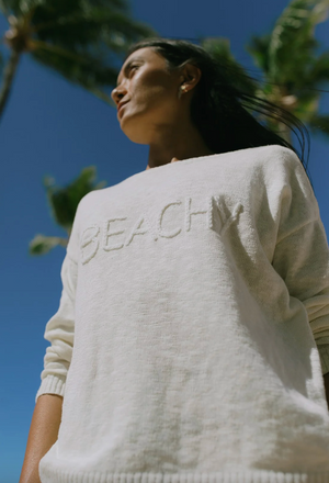 Beachy Sweater - Ivory