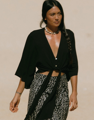 Kimono Top - Black