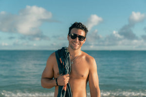 Midnight in Honolulu Beach Towel