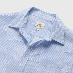 Joseph bengal Striped Floral Shirt - Blue