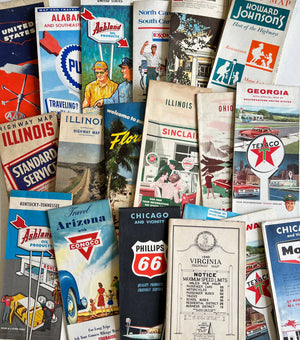 Hawaii Vintage Map Ceramic Coasters