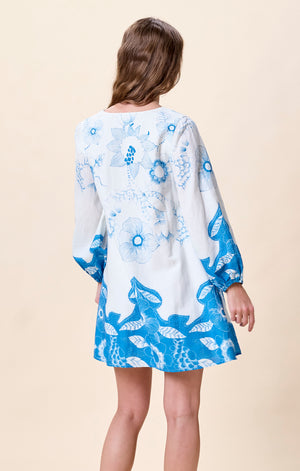 Noemie Mini Dress in Celestia