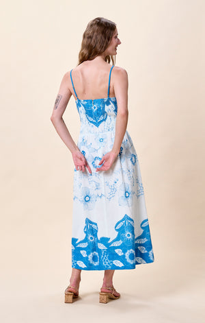 Renee Ankle Dress in Celestia