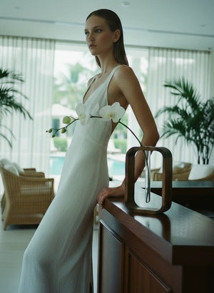 Hawaiian Koa Wood Modern Vase