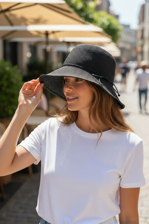 Raffia Crocheted Sun Hat
