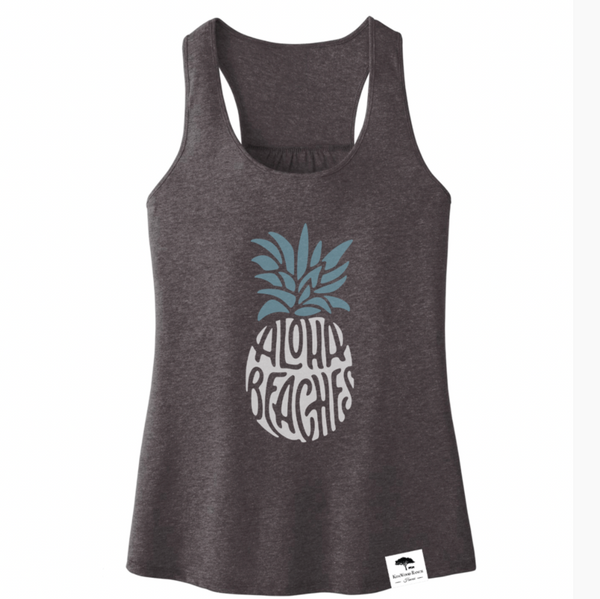 Aloha Beaches dames tanktop - Heather Charcoal