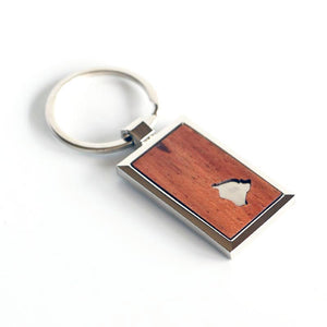 Big Island Koa Wood Key Chain