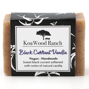 Black Currant Vanilla - Handmade Vegan Soap