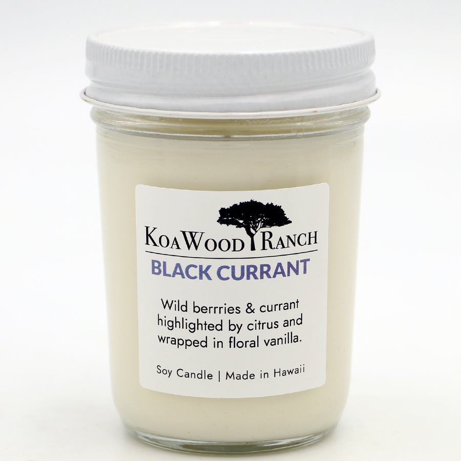 Black Currant Soy Candle