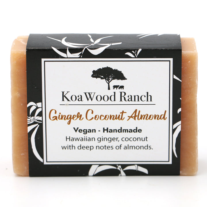 Ginger Coconut Almond - Handmade Vegan Soap