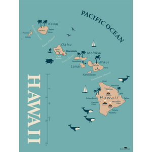 Hawaii Map 500 Piece Puzzle