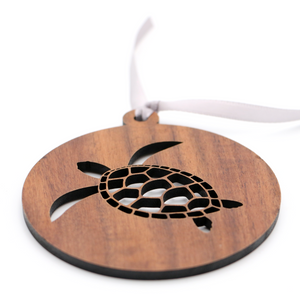 Koa Wood Honu Ornament