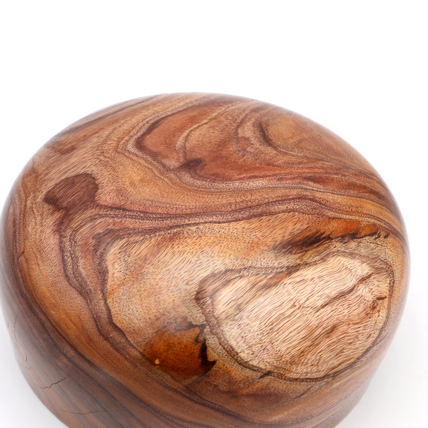 Traditional Hawaiian Koa Calabash Wood Bowl #715 - Large