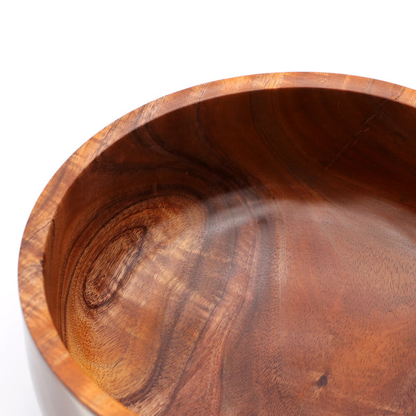 Traditional Hawaiian Koa Calabash Wood Bowl #715 - Large