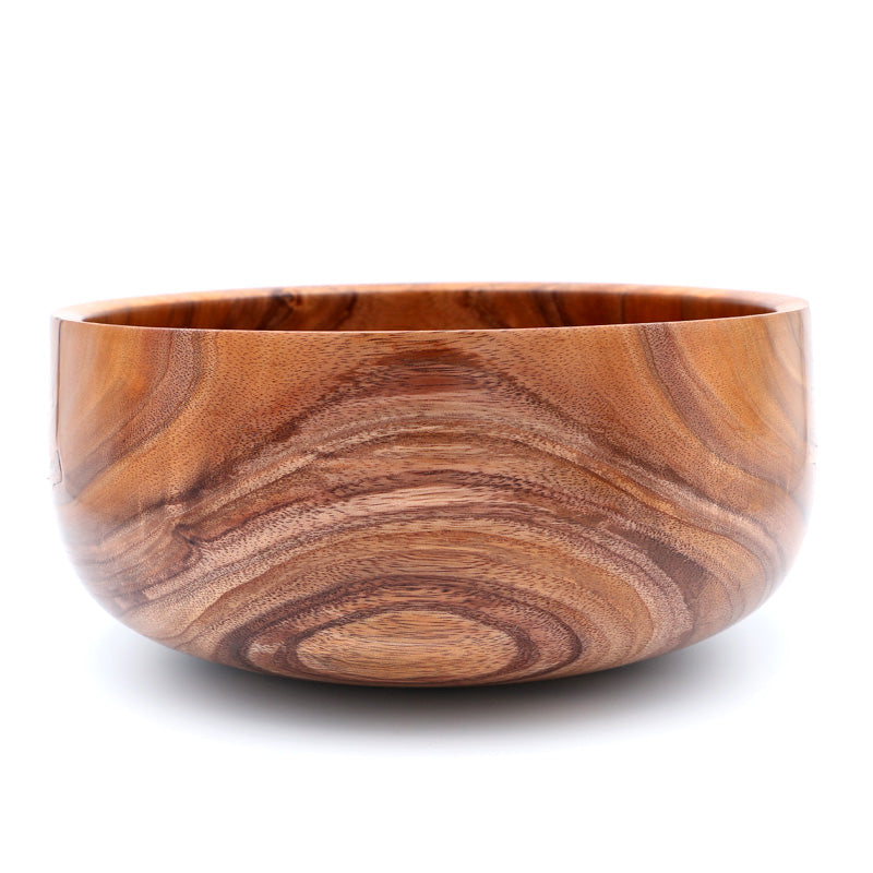 Traditional Hawaiian Koa Calabash Wood Bowl #715 - Large