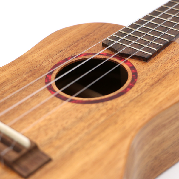 Hawaiian Koa Wood Ukulele - Concert