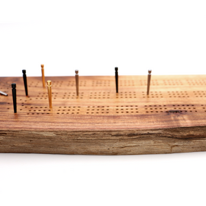 Koa Wood Cribbage Board