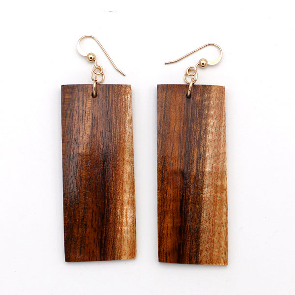 Koa Wood Earrings