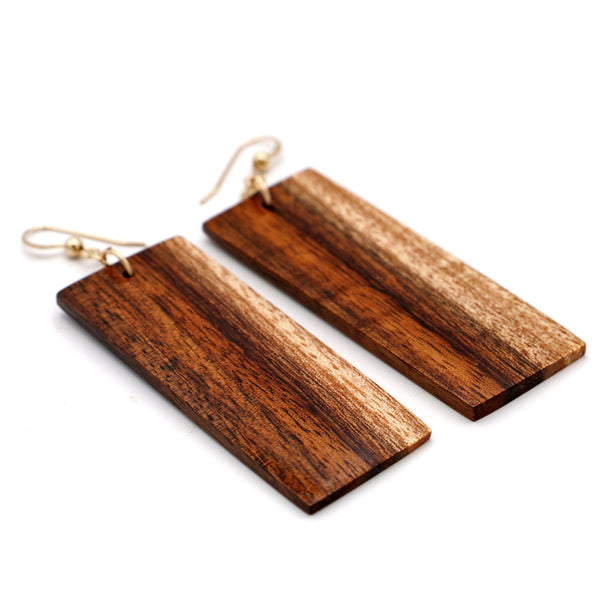 Koa Wood Earrings