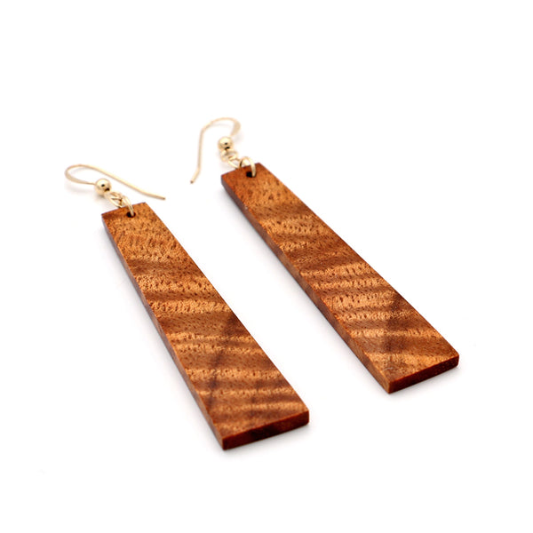 Koa Wood Earrings