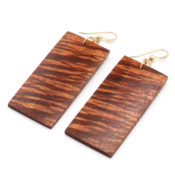 Koa Wood Earrings