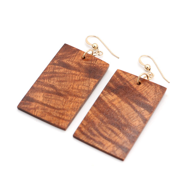 Koa Wood Earrings