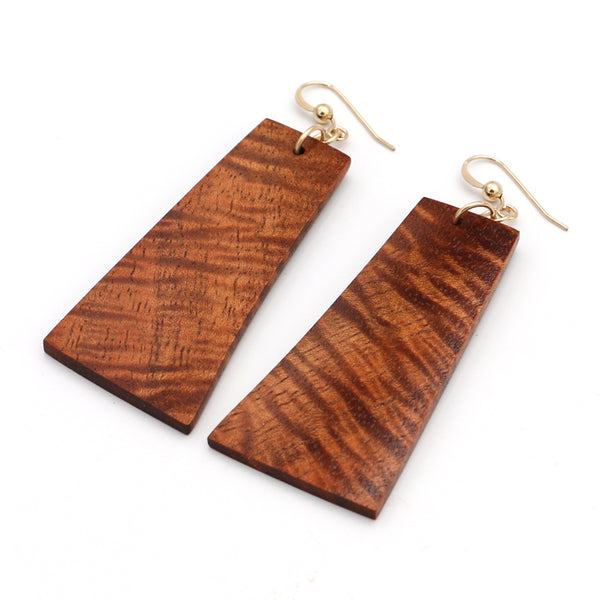 Koa Wood Earrings