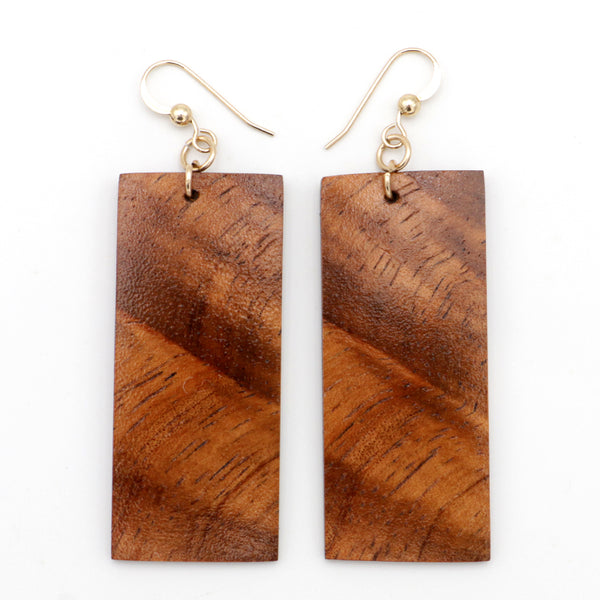 Koa Wood Earrings