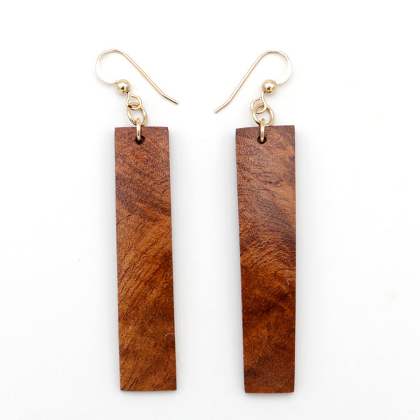 Koa Wood Earrings