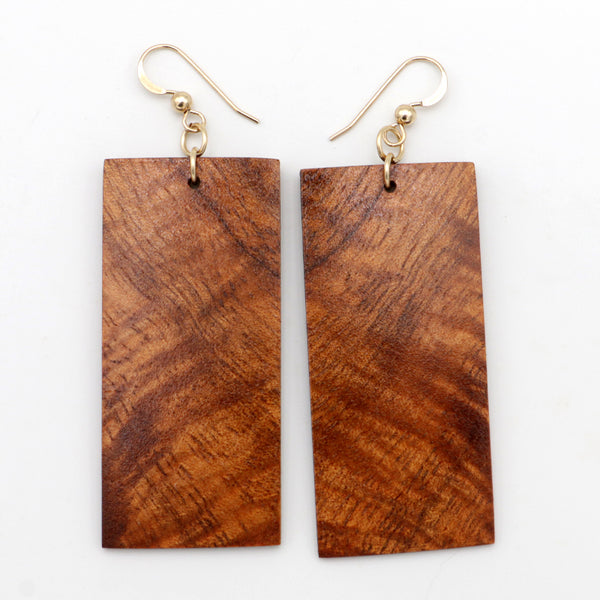 Koa Wood Earrings