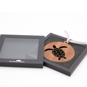 Koa Wood Honu Ornament