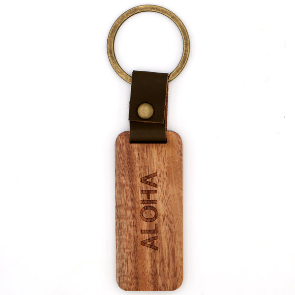 Koa Wood Keychain