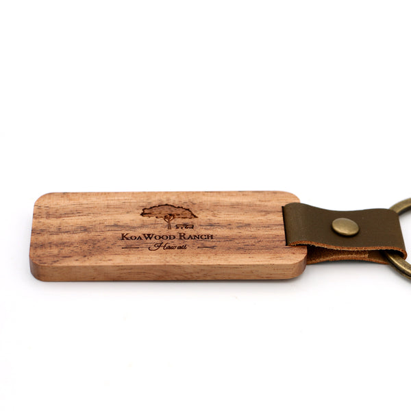 Koa Wood Keychain