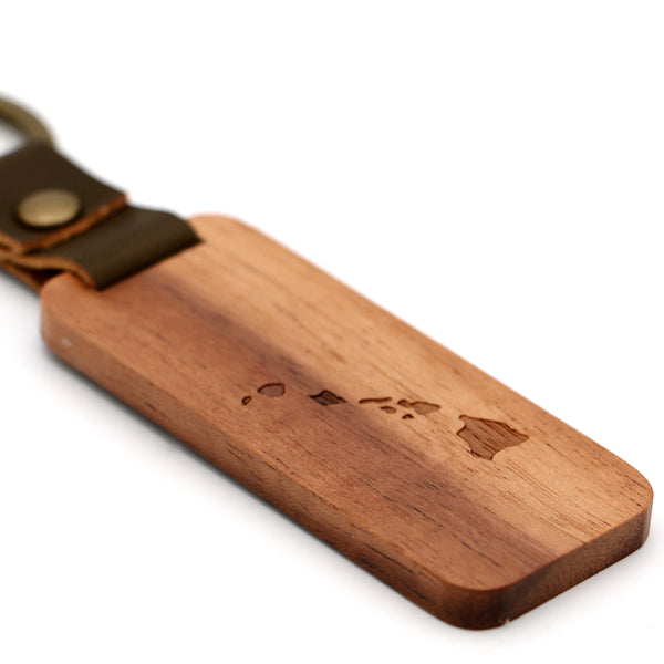 Koa Wood Keychain