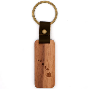 Koa Wood Keychain