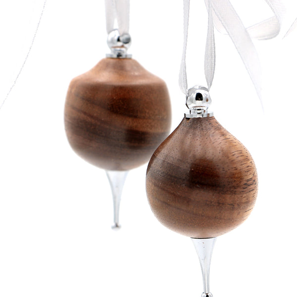 Koa Wood Holiday Ornament