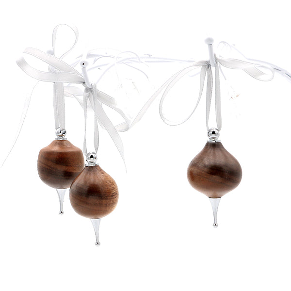 Koa Wood Holiday Ornament