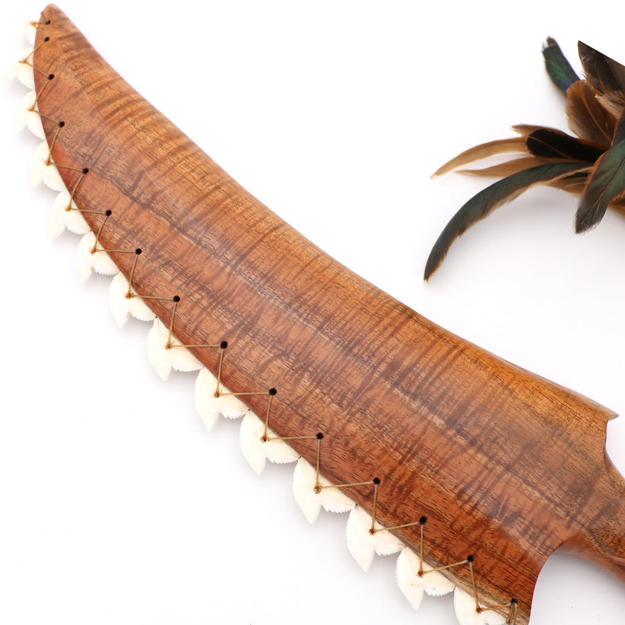 Curly Koa Wood "Pahoa" - Hawaiian Style Knife
